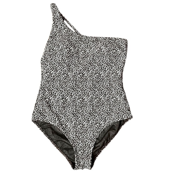 Sea Level Wild Cat One Shoulder One Piece- Animal Print- Size 8/10 - Picture 3 of 12